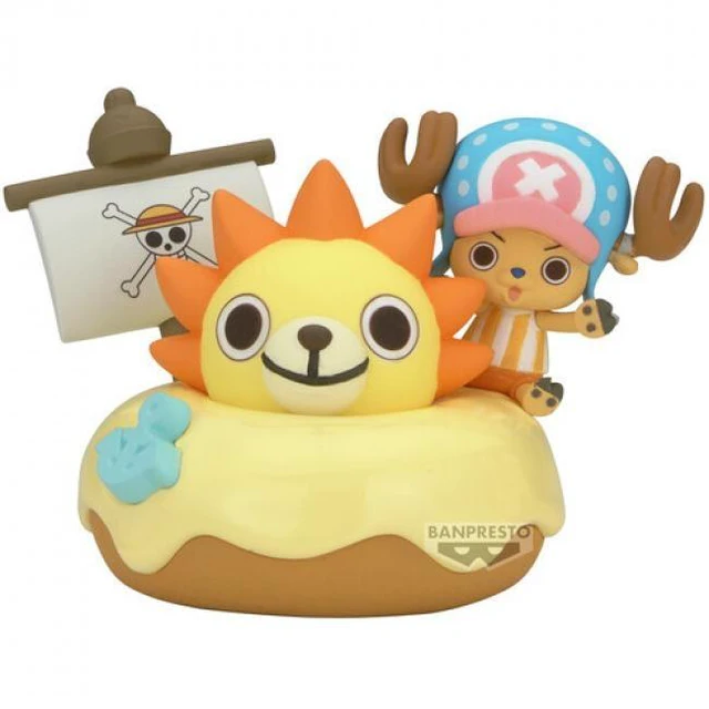 Main image of Banpresto - One Piece - Paldolce - Tony Tony Chopper and Pirate Ship Ver B Figure