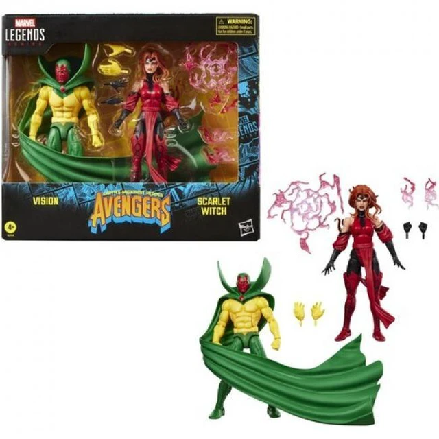 Main image of Avengers: The Crossing Comics - Marvel Legends - Vision & Scarlet Witch Action Figure 2-Pack