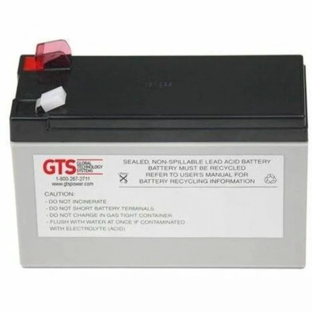 Alt view image 3 of 3 - GTS UPS replacement battery for APC RBC2 - RBC2-GTS