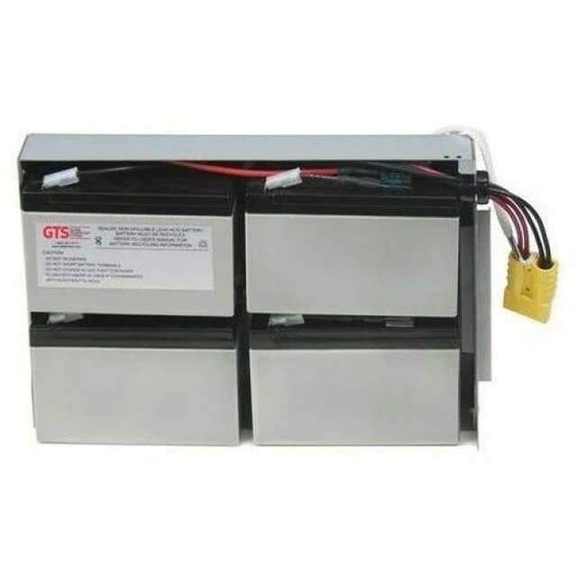 Alt view image 3 of 3 - GTS UPS replacement battery for APC RBC24 - RBC24-GTS