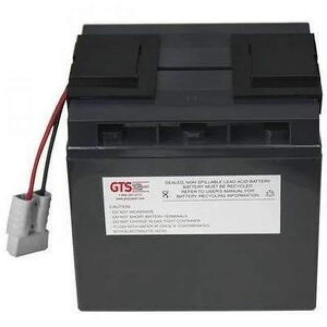 Alt view image 3 of 3 - GTS UPS replacement battery for APC RBC7 - RBC7-GTS