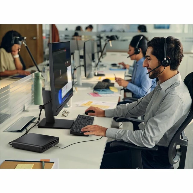 Alt view image 6 of 6 - HP ProDesk 2 G2i Desktop Computer - Intel Core 7 Series 3 350 - 16 GB - 512 GB PCI Express NVMe SSD - Mini PC - Intel Chip - Windows 11 Pro - Intel DDR5 SDRAM - English Keyboard - Wi-Fi 6 (IEEE 802.11