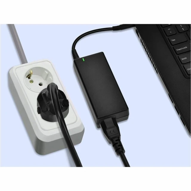 Alt view image 9 of 13 - Monoprice Power Cord - 6 Feet - Black | 2-Prong, CEE 7/7 SCHUKO (Europe) to IEC 60320 C5, 18AWG, 10amps