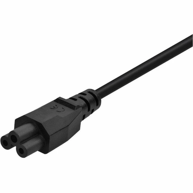 Alt view image 12 of 13 - Monoprice Power Cord - 6 Feet - Black | 2-Prong, CEE 7/7 SCHUKO (Europe) to IEC 60320 C5, 18AWG, 10amps