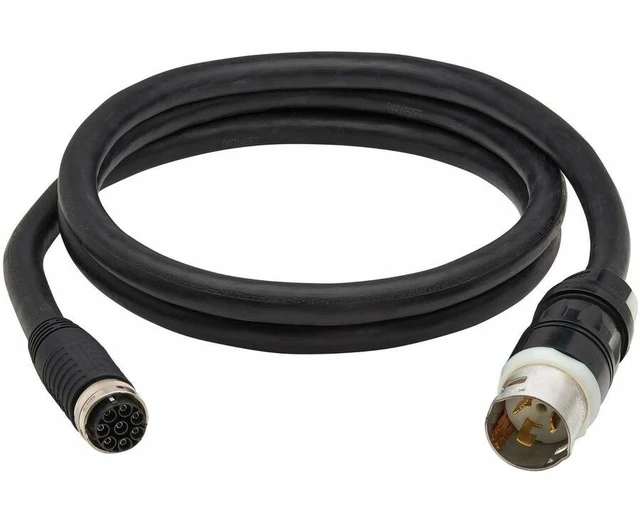 Alt view image 3 of 5 - Eaton CBL364-10 Standard Power Cord - For PDU - 230 V AC / 50 A - Black - 10.01 ft Cord Length - CS8365 / 8-pin Souriau UTG - North America