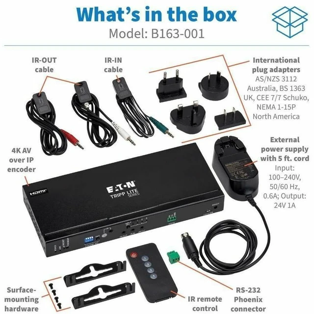 Alt view image 4 of 9 - Eaton AVoIP Encoder