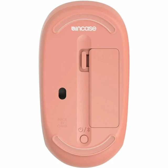 Alt view image 3 of 7 - Incase Designed by Microsoft Bluetooth Mouse - Optical - Wireless - Bluetooth - Peach - Scroll Wheel - 4 Button(s) - Symmetrical - 1 x AA Battery Supported