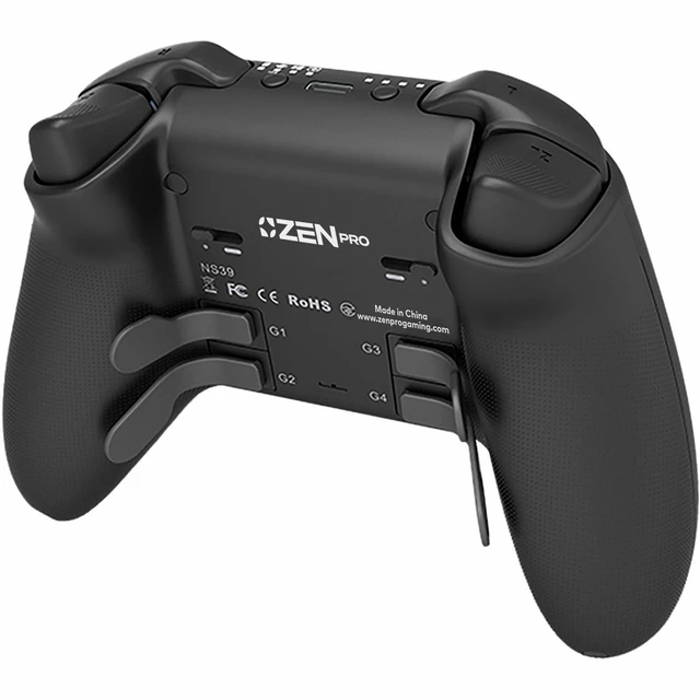 Alt view image 5 of 7 - Zen PRO Max Gaming Pad - Wireless, Cable - Bluetooth - USB - Nintendo Switch, Windows, Android, iOS, PC - Black