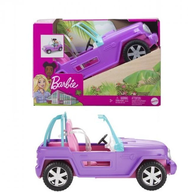 Main image of Mattel - Barbie Off-Road Vehicle, Purple with Pink Seats