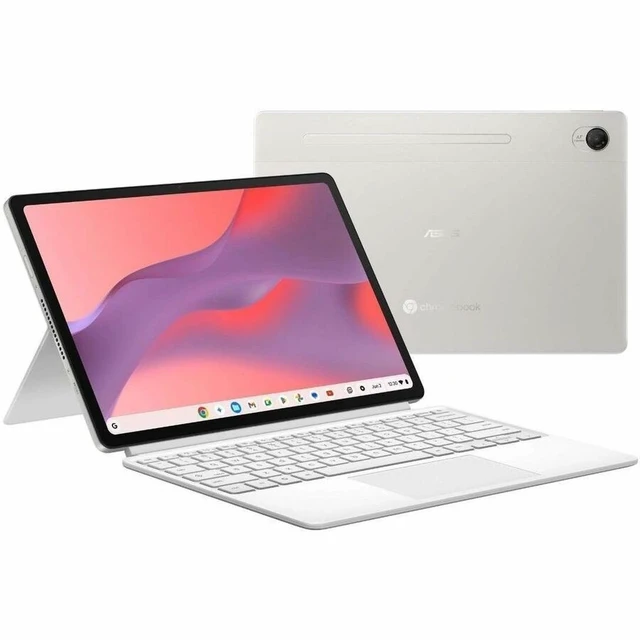 Alt view image 10 of 14 - Asus Chromebook CM32 12.1" Touch A78 + Cortex A55 4GB 64GB SSD CM3206DM4AYZ44T