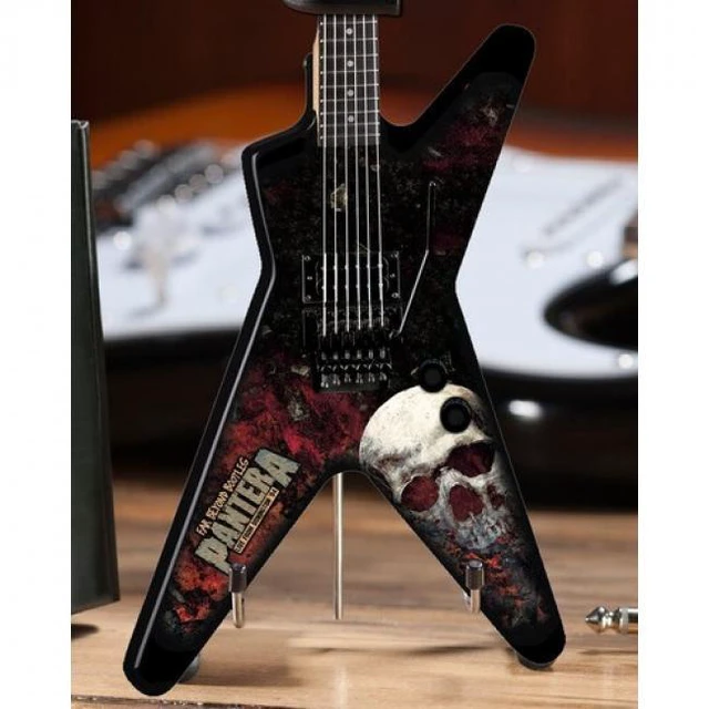 Alt view image 2 of 4 - Axe Heaven Dimebag Pantera Dean Far Beyond Bootleg Graphic ML Mini Guitar Replica Collectible DD-009