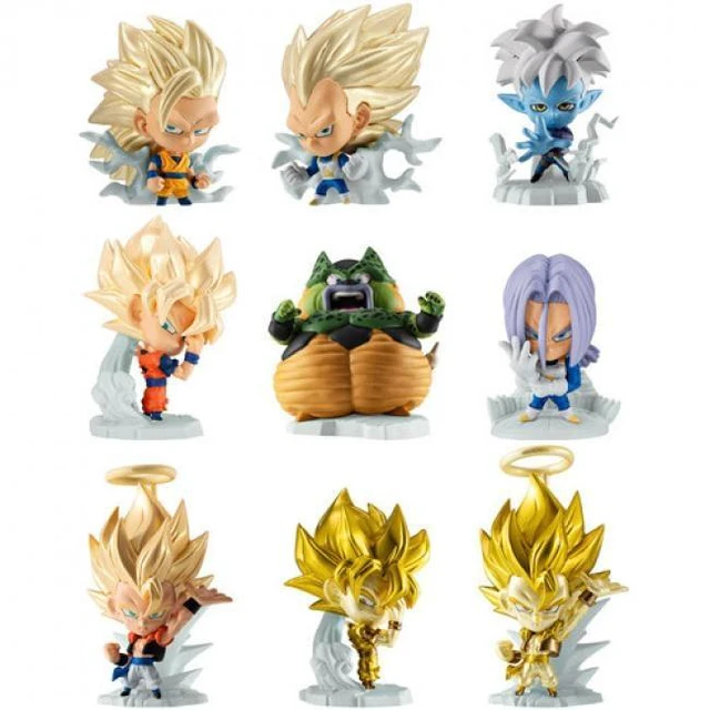 Main image of Shokugan - Dragon Ball Super - Warriors W9 (Box/12) Figure Display
