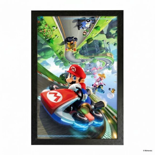 Main image of Super Mario - Mario Kart 8 - 11x17 Framed Gel Coat
