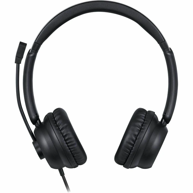 Alt view image 3 of 7 - Adesso USB-C & USB-A Headset with In-Line Push-to-Talk Controls - Stereo - USB Type A, USB Type C - Wired - 32 Ohm - Over-the-ear, Over-the-head - Binaural - Supra-aural - 6 ft Cable - Omni-direct