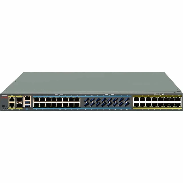 Alt view image 4 of 4 - Lantronix SLC9048 Out-of-Band Management Platform - 8 GB - LPDDR4 SDRAM - Twisted Pair, Optical Fiber - 2 Total Expansion Slot(s) - 2 x Network (RJ-45) - 2 x USB - 48 x Serial Port - 10/100/1000Base-T