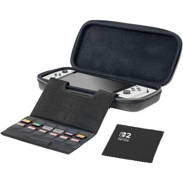 Alt view image 4 of 5 - Swtich 2 Accessory: RDS Game Traveler Deluxe Premium Black Case for Nintendo Switch 2