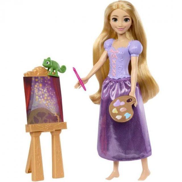Alt view image 2 of 5 - Disney Princess Art Stories: Rapunzel Fashion Doll Set