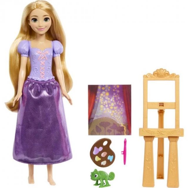 Alt view image 5 of 5 - Disney Princess Art Stories: Rapunzel Fashion Doll Set