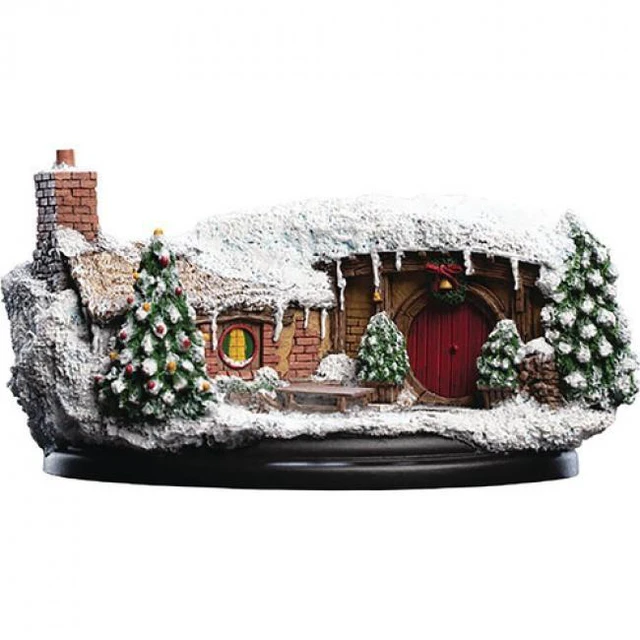 Main image of WETA Workshop Polystone - 35 Bagshot Row Hobbit Hole (Christmas Edition)