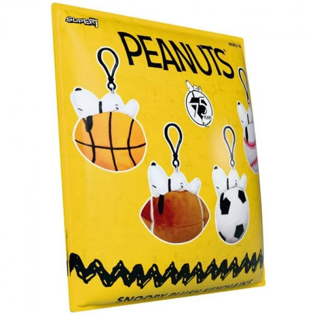 Alt view image 3 of 7 - Peanuts - Super Duper Plush Keychain Wv01A - 12pc Blind Bag Flat