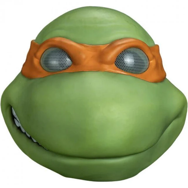 Main image of Trick or Treat Studios - Teenage Mutant Ninja Turtles - Michelangelo Vinyl Mask (TMNT)