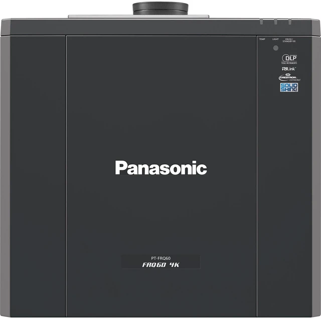 Alt view image 3 of 6 - Panasonic DLP Projector - Black - Front - 6000 lm
