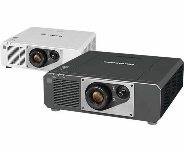 Alt view image 5 of 6 - Panasonic DLP Projector - Black - Front - 6000 lm