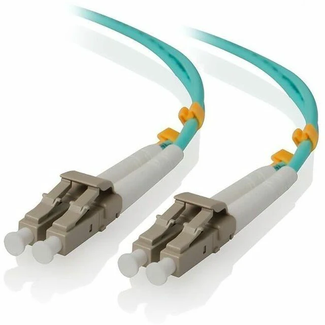 Main image of ALOGIC 1m (3.28ft) LC-LC 10G Multi Mode Duplex LSZH Fibre Cable 50/125 OM3 - 3.28 ft Fiber Optic Network Cable for Network Device - First End: 2 x LC Network - Second End: 2 x LC Network - 10 Gbit/s -