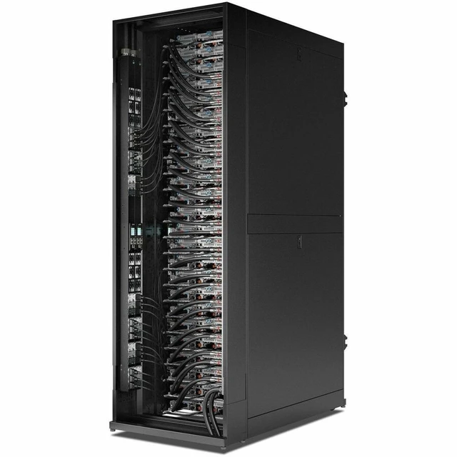 Alt view image 4 of 4 - APC NetShelter Rack PDU Advanced Gen 2, Switched Metered Outlet, 3Phase, 22.1kW 400V 32A or 17.3kW 415V 30A, 530P6, 48 Outlet - Switched with Metered-by-Outlet - IEC 60309 30A 3P+N+PE - 24 x IEC 60320