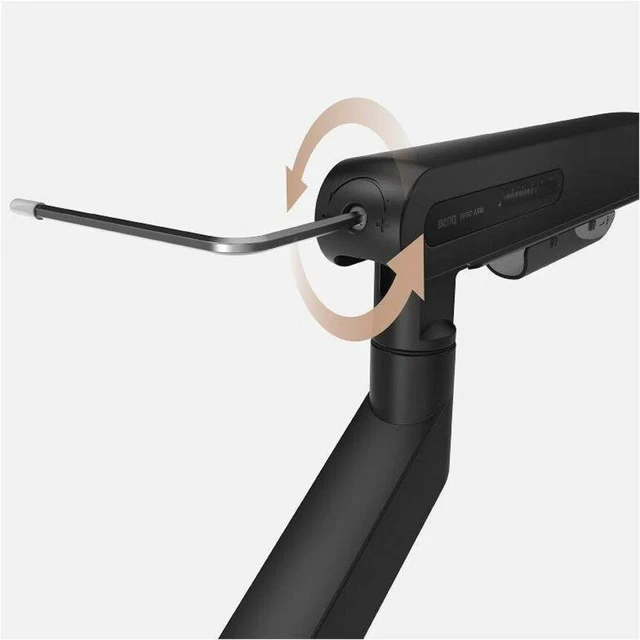 Alt view image 3 of 7 - BenQ Ergo Arm Mounting Arm for Monitor - 40" Screen Support - 24.20 lb Load Capacity - 75 x 75, 100 x 100 - VESA Mount Compatible - 1