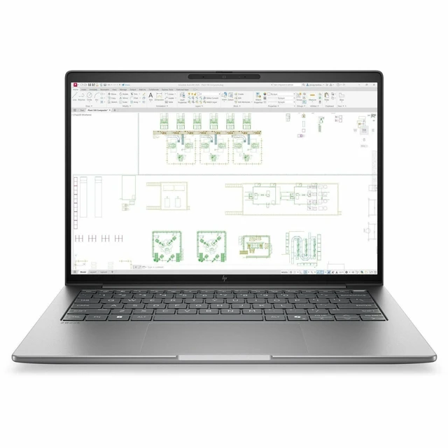 Alt view image 3 of 7 - HP ZBook 8 G2i 14" Touchscreen Copilot+ PC Mobile Workstation - WUXGA - Intel Core Ultra X7 Series 3 368H - 32 GB - 1 TB SSD - Meteor Silver Aluminum - Intel Chip - 1920 x 1200 - Windows 11 Pro -