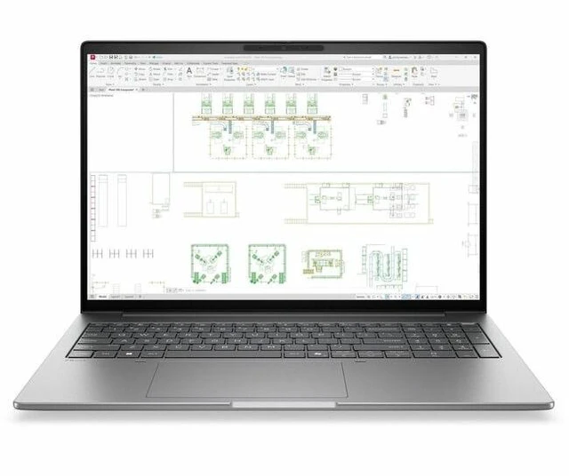 Main image of HP ZBook 8 G2i 16" Touchscreen Copilot+ PC Mobile Workstation - WUXGA - Intel Core Ultra X7 Series 3 358H - 32 GB - 1 TB SSD - English Keyboard - Meteor Silver Aluminum - Intel Chip - 1920 x 1200