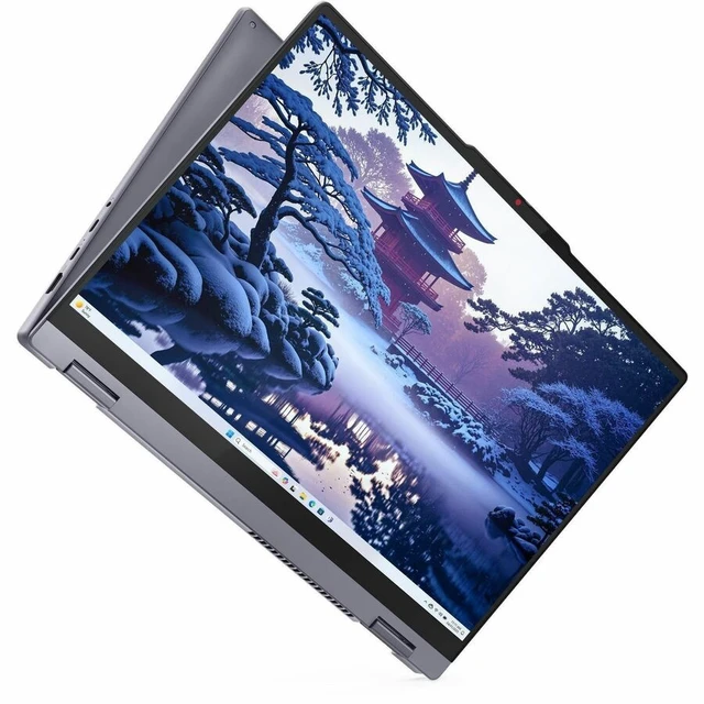 Alt view image 4 of 7 - Lenovo IdeaPad 5 16IAL10 83KS000YUS 16" Touchscreen Convertible 2 in 1 Notebook - WUXGA - 60 Hz - Intel Core Ultra 7 255U - 16 GB - 512 GB SSD - English Keyboard - Luna Gray - Intel Chip - 1920 x