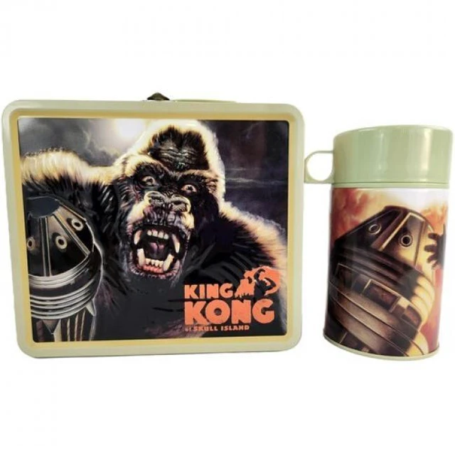 Main image of King Kong -Tin Lunchbox with Soup Container