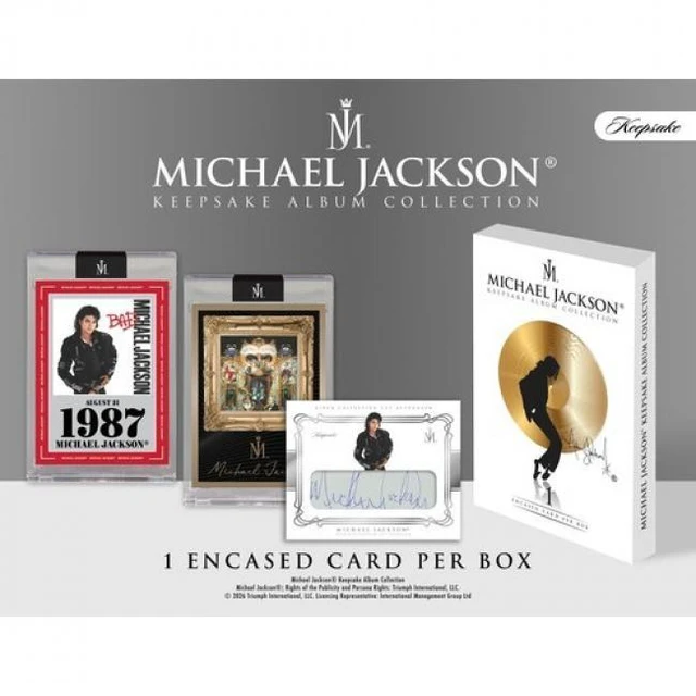 Main image of Keepsake - Michael Jackson Album Collection Spotlight Series trading card box
