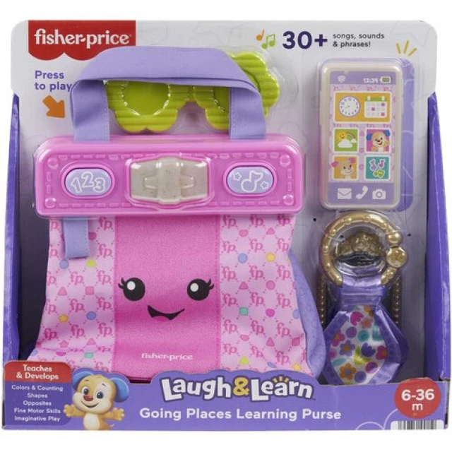 Alt view image 7 of 7 - Fisher Price - Laugh & Learn Going Places Learning Purse