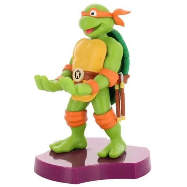 Main image of Holdems - Teenage Mutant Ninja Turtles - Mini Cable Guys - Michaelangelo Phone Stand and Device Holder (TMNT)