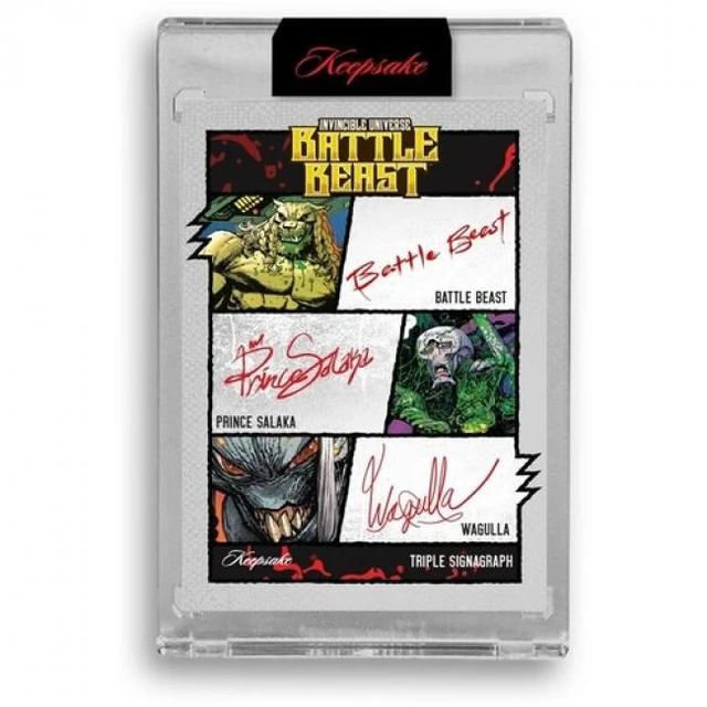 Alt view image 7 of 7 - Keepsake - Battle Beast - Spotlight Series Trading Card Box