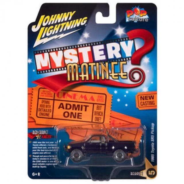 Main image of Johnny Lightning Mystery Matinee 1985 Toyota SR5 Pickup 1/64 Die-cast