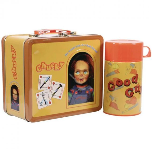 Main image of Child's Play Chucky Good Guys Tin Lunch Box with Beverage Container