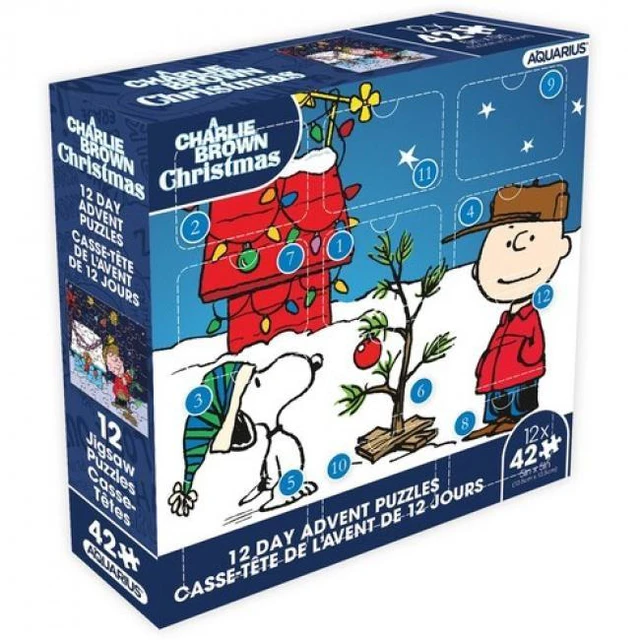 Main image of Peanuts: A Charlie Brown Christmas - Mini Puzzle Advent Calendar