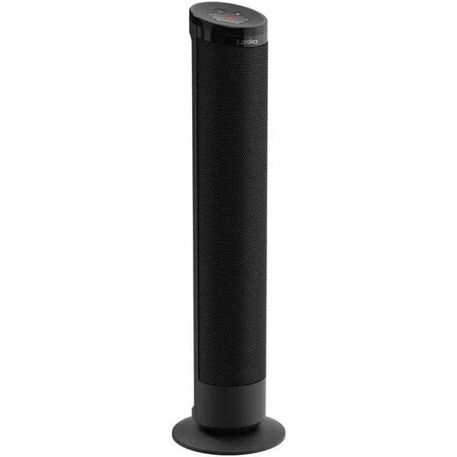 Alt view image 4 of 7 - Lasko 30" Ceramic Tower Space Heater - Ceramic - Electric - 900 W to 1500 W - 3 x Heat Settings - Timer - 300 Sq. ft. Coverage Area - 1500 W - 120 V AC - 12.50 A - Remote Control - Oscillation -
