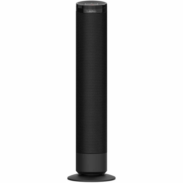 Alt view image 5 of 7 - Lasko 30" Ceramic Tower Space Heater - Ceramic - Electric - 900 W to 1500 W - 3 x Heat Settings - Timer - 300 Sq. ft. Coverage Area - 1500 W - 120 V AC - 12.50 A - Remote Control - Oscillation -