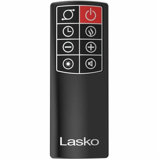 Alt view image 7 of 7 - Lasko 30" Ceramic Tower Space Heater - Ceramic - Electric - 900 W to 1500 W - 3 x Heat Settings - Timer - 300 Sq. ft. Coverage Area - 1500 W - 120 V AC - 12.50 A - Remote Control - Oscillation -