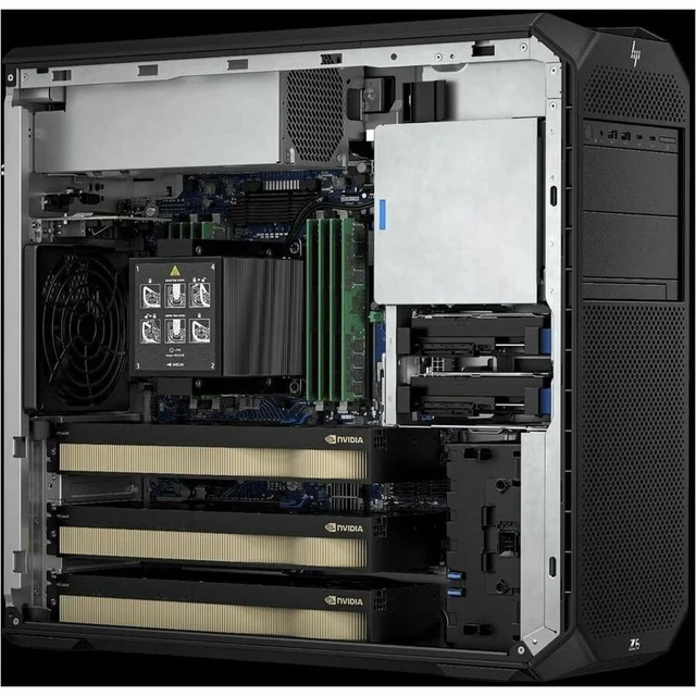 Alt view image 3 of 7 - HP Z6 G5 Workstation - 1 Xeon w5-3525 - 32 GB - 1 TB SSD - Tower - Black - Smart Buy - Intel W790 Chip - Windows 11 Pro - 8 GB Graphics - Serial ATA/600, NVMe Controller - 0, 1, 5, 10 RAID Levels - En