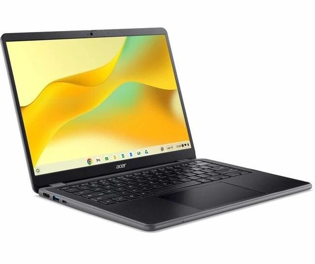 Alt view image 4 of 10 - Acer Chromebook 514 C937T-C5YX 14" Touchscreen Rugged Chromebook - Intel N150 - 8 GB - 64 GB Flash Memory - ChromeOS - IPS - Webcam - 15 Hours Battery Run Time - Wi-Fi 7 - NX.JJWAA.001
