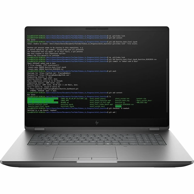 Alt view image 4 of 7 - HP ZBook Fury G1i 18" Mobile Workstation - WQXGA - 165 Hz - Intel Core Ultra 7 265HX - vPro Technology - 32 GB - 512 GB SSD - Meteor Silver - Intel WM880 Chip - 2560 x 1600 - Windows 11 Pro - Int