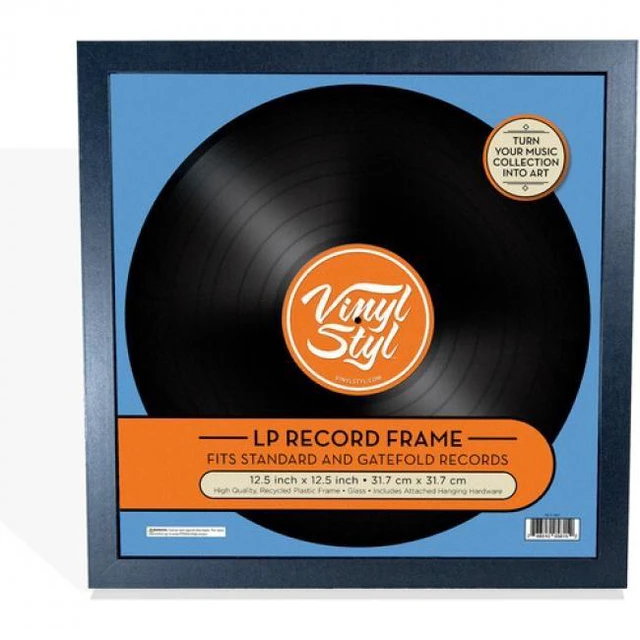 Main image of Vinyl Styl? VS-F-001 12 Inch Vinyl Record Display Frame - Wall Hanging (Black)
