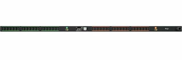 Main image of Vertiv Geist Monitored RPDU with Next-Generation IMD| 30A| 208V| 0U Rack| (36) Combination C13/C19 outlets| NEMA L6-30P Plug | 4.9kW| VP4N30AM - Redundant Power-Sharing Port | High-Visibility LCD | In