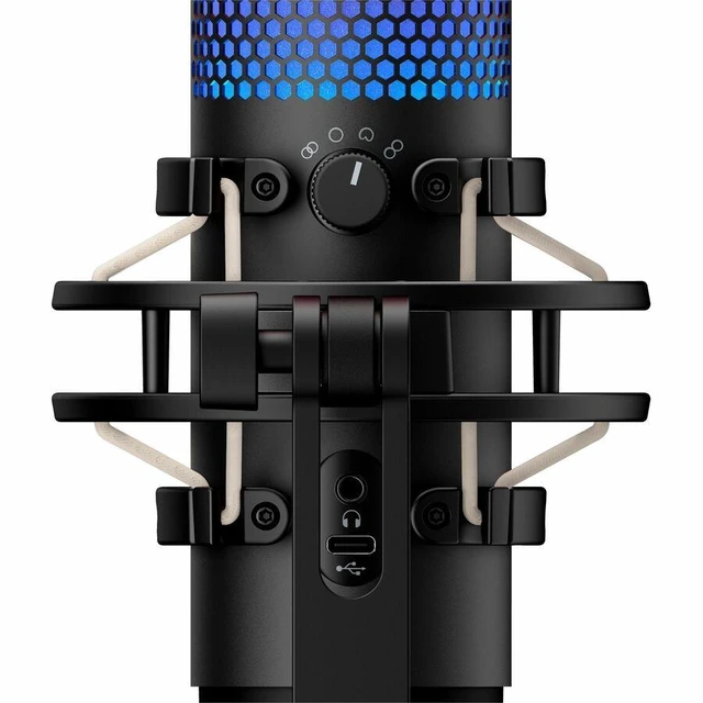 Alt view image 9 of 13 - HyperX QuadCast 2 - USB Microphone (Frost)